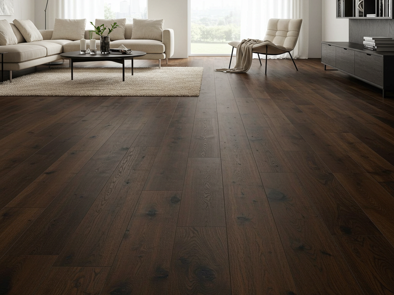 Hardwood flooring for the laundry room