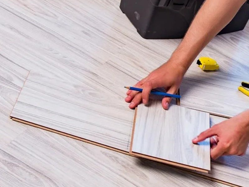 Image of underlayment for vinyl plank flooring
